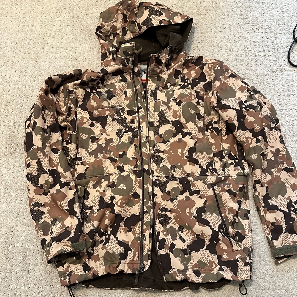 Duck Camp medium soft shell camo